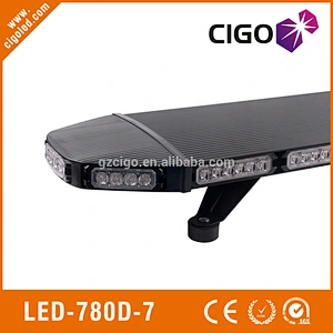 LED-780D-7 high power police emergency led light bar 12-30V light bar 324 W yellow white vehicle car truck emergency