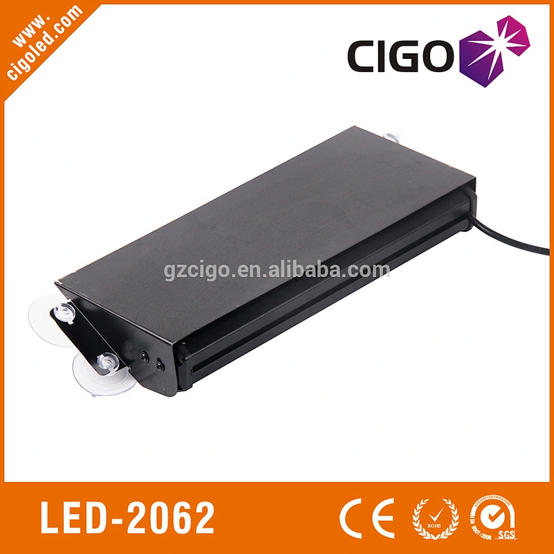 LED-2062 clear lens red emergency lights 12W strobe light auto hight power flash modes led safety strobe