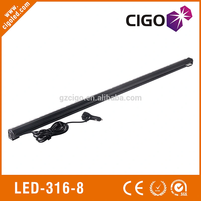 LED-316-8 led emergency strobe lights 12V police emergency lights 48W security strobe lights for cars