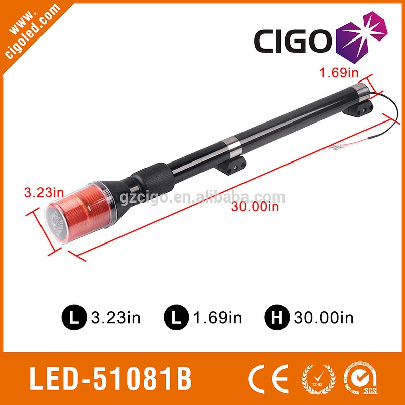 Motorcycle strobe 51081B led motor light high mount brake light 9W custom motorcycle turn signals