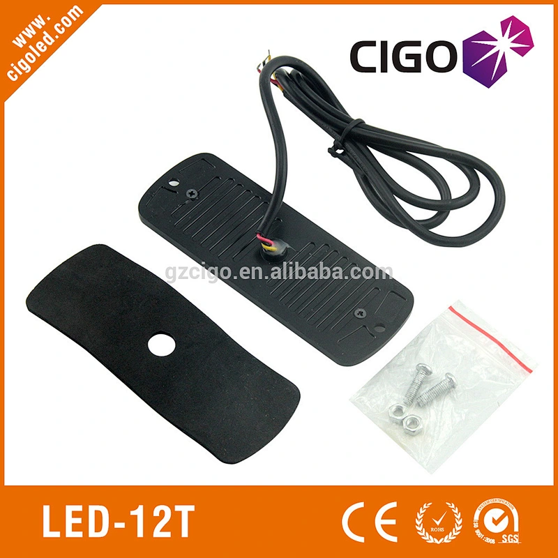 Hot LED-12T-1 emergency strobe lights for trucks 12 pcs 2835LED amber led light bar suppliers led flashing lights for vehicles