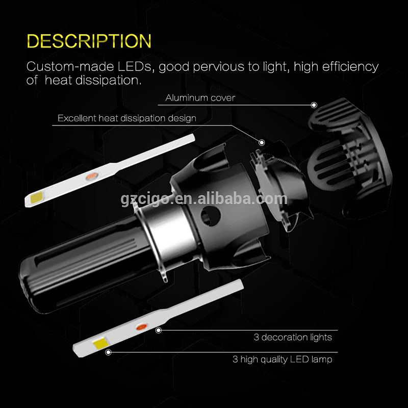RTD-M02G motorcycle lights 9-30V automotive lighting 40W motorbike lights