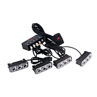 LED-203 Grille Deck Lights 12V emergency hazard lights 16 type strobes signal vehicle products