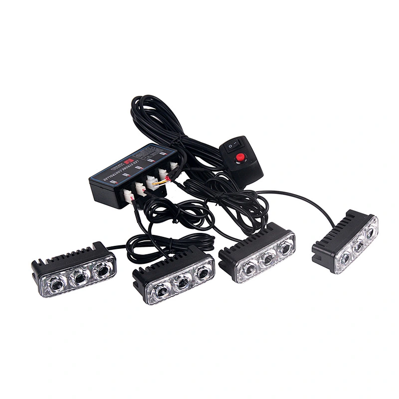 LED-203 Grille Deck Lights 12V emergency hazard lights 16 type strobes signal vehicle products