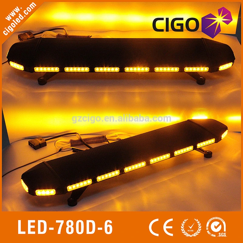 LED-780D-6 work truck strobe lights 12-30V signal led emergency lights 288W emergency vehicle flashing lights