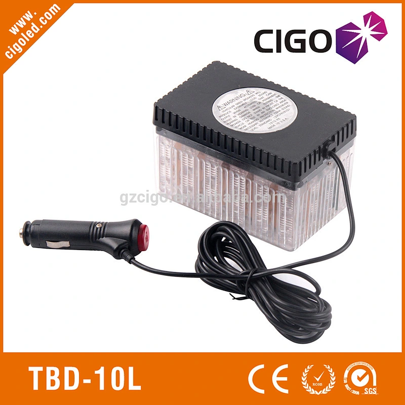 TBD-10L Strobe Beacon with Built-in LED 12V Warning Lamp one flash pattern Led Traffic Warning Light