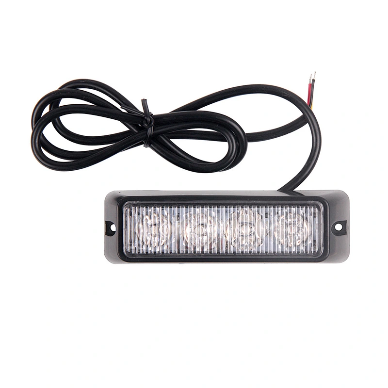 LED-04D led strobe light 12V led flashing light 4W easy installation wholesale emergency headlight strobes