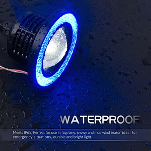 R500 Super bright ring angel eyes car angel eye projector headlights