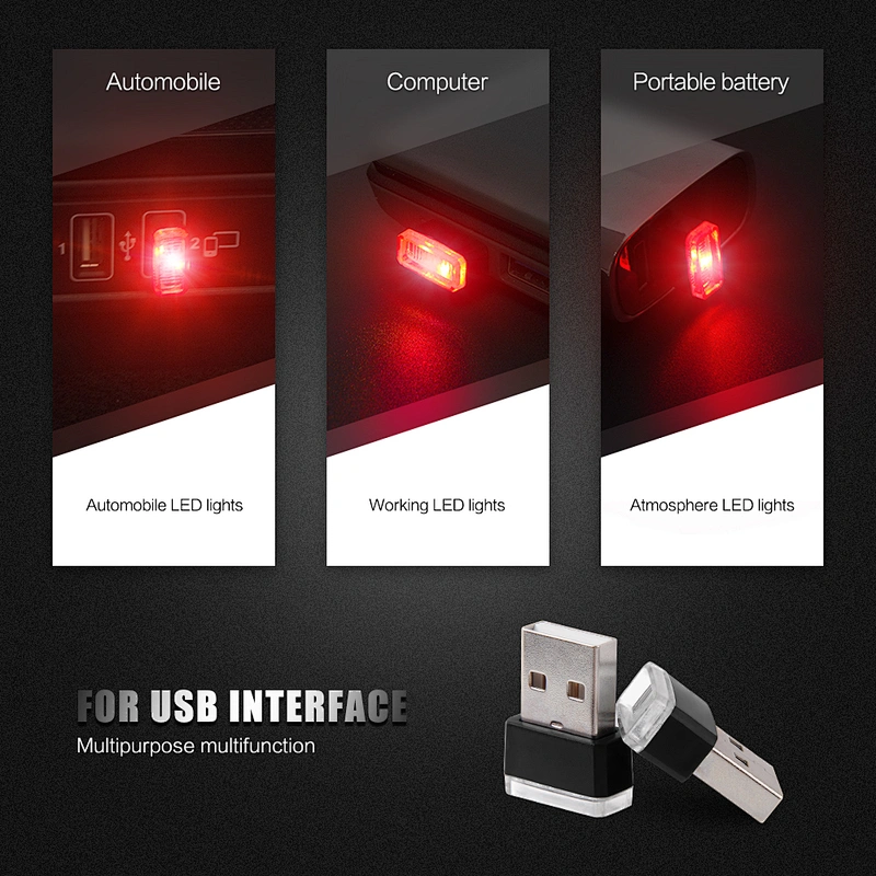 USB atmosphere light multicolor car atmosphere led light led atmosphere lamp
