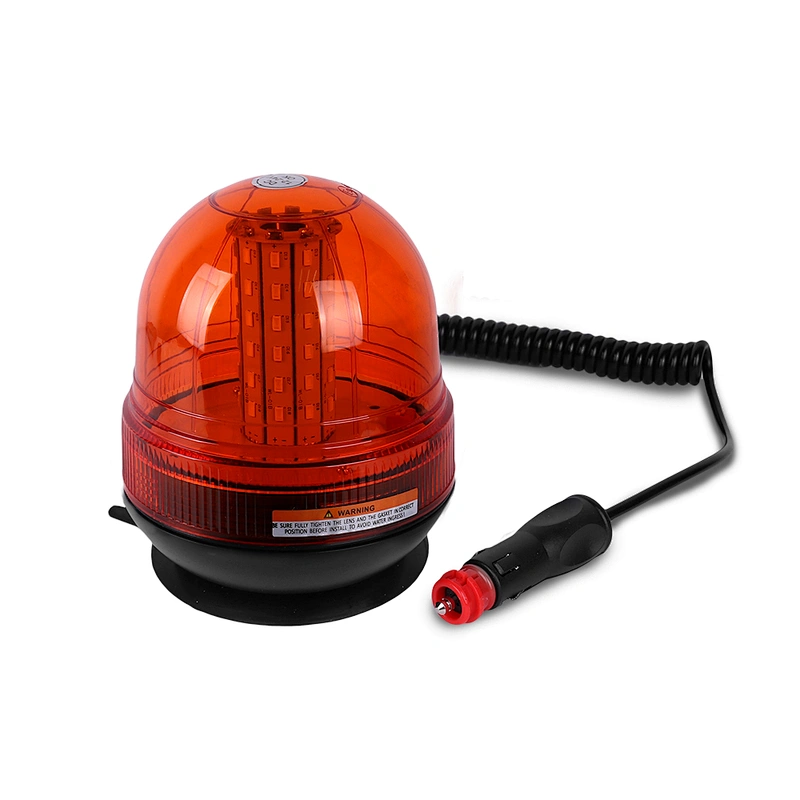 LED-03W-1 Amber  LED 60-5730 LEDs Road Rescue Warning Light With magnet For Engineering vehicle