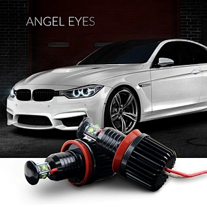 H8 40W hight quality led angel eyes headlight projector angel eye