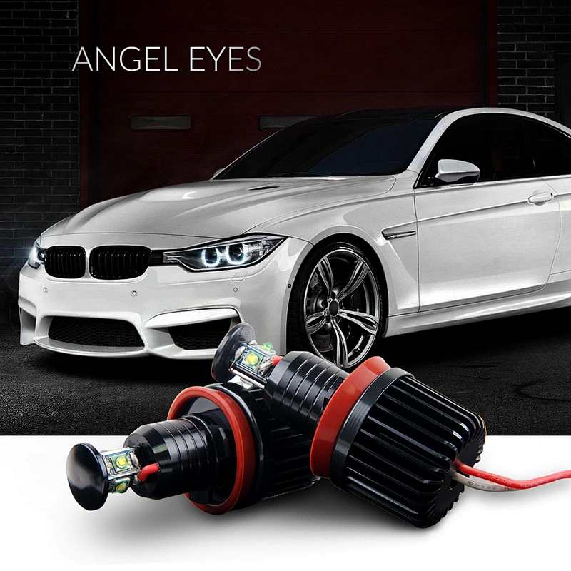 H8 40W hight quality led angel eyes headlight projector angel eye