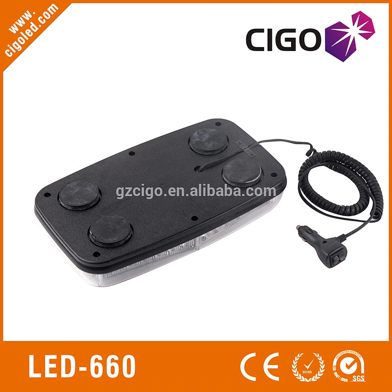 LED-660 CIGO Series Strobe Lightbar 12V Transport Systems Power light for Police LED 36W or 18W emergency light
