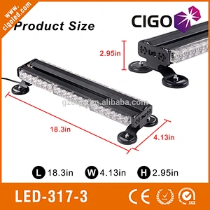 safety strobe lights for trucks 12V emergency vehicle strobe lights 36W emergency lightbar