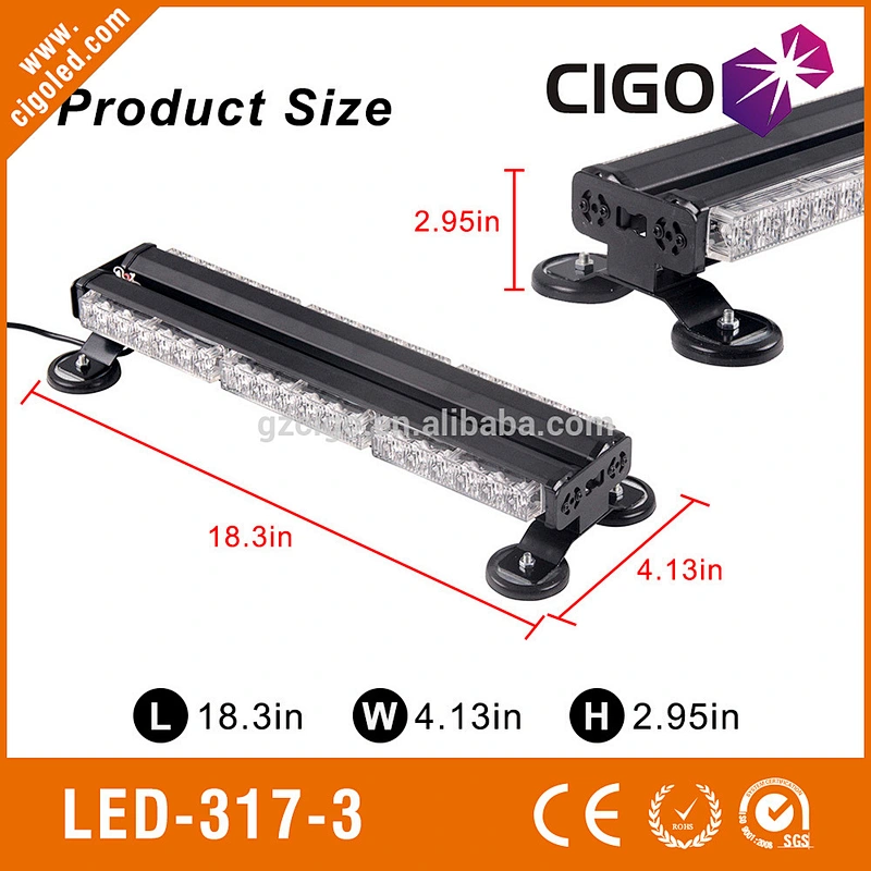 safety strobe lights for trucks 12V emergency vehicle strobe lights 36W emergency lightbar