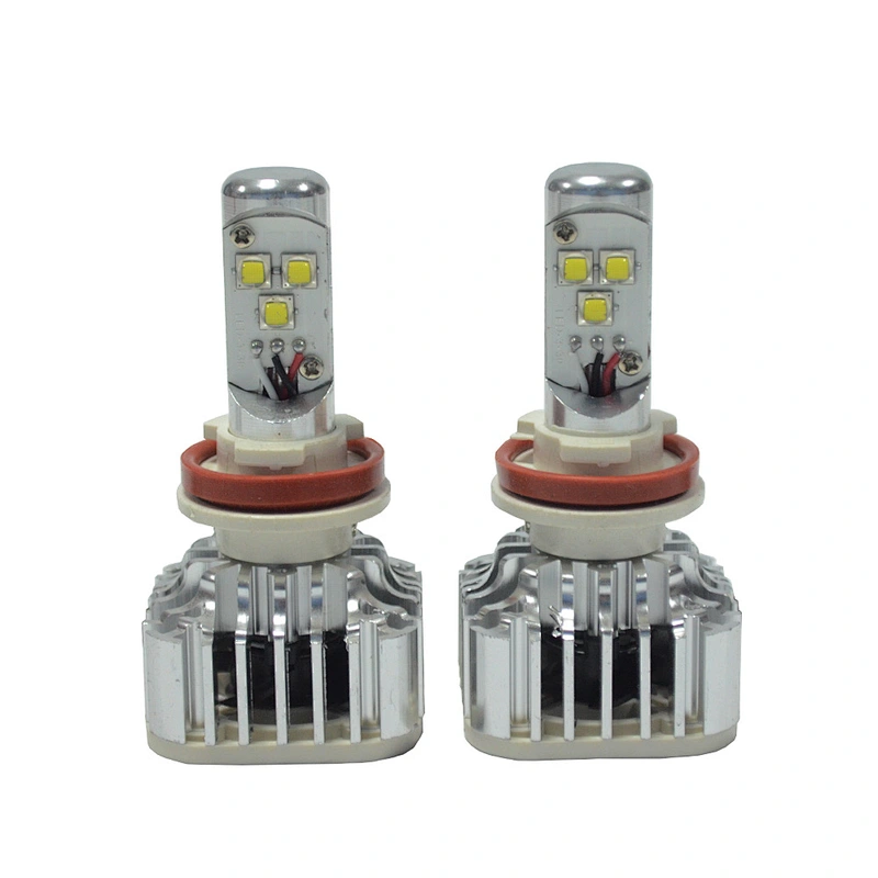 LED-V6-H11 car head lights 12-24V h11 led headlight bulbs 30W h11 led low beam bulb