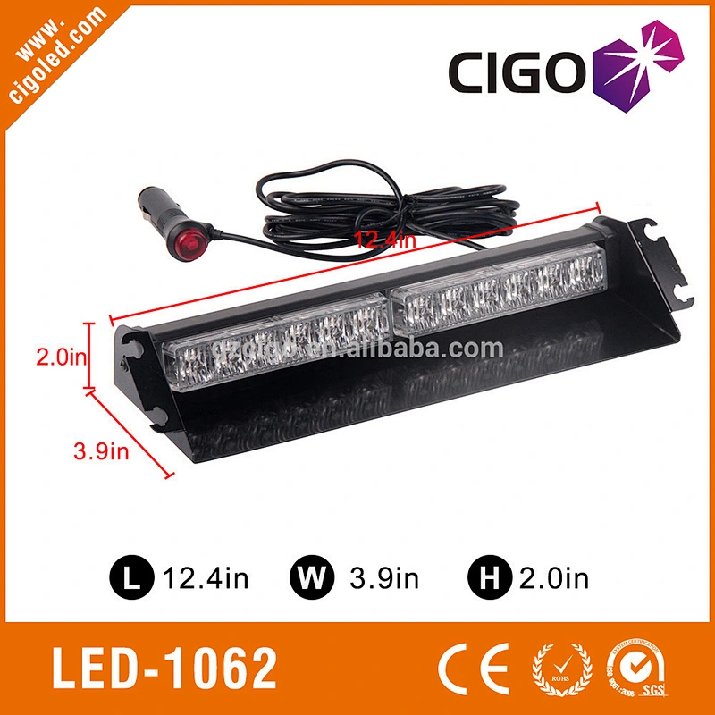 LED-1062 visor lights emergency 12V amber lights for trucks 12V led hazard lights