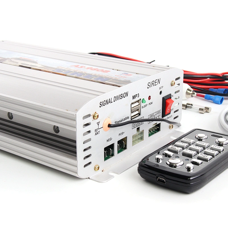 AS980B 200 db 12V 200W  ambulance car electronic siren for alarm