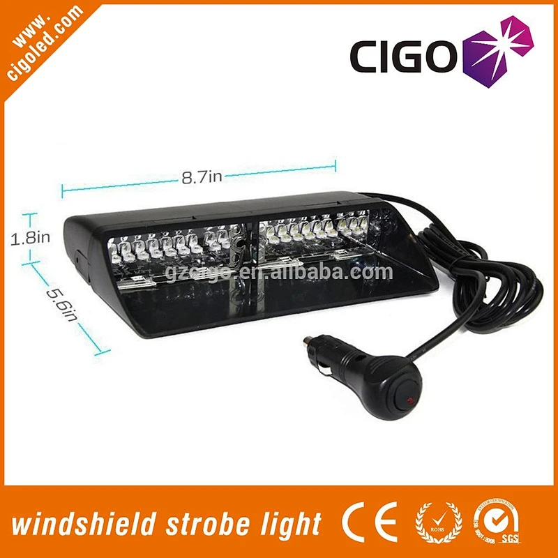 Good Quality S2-1 car warning strobe light emergency RGB strobe windshield light auto Light