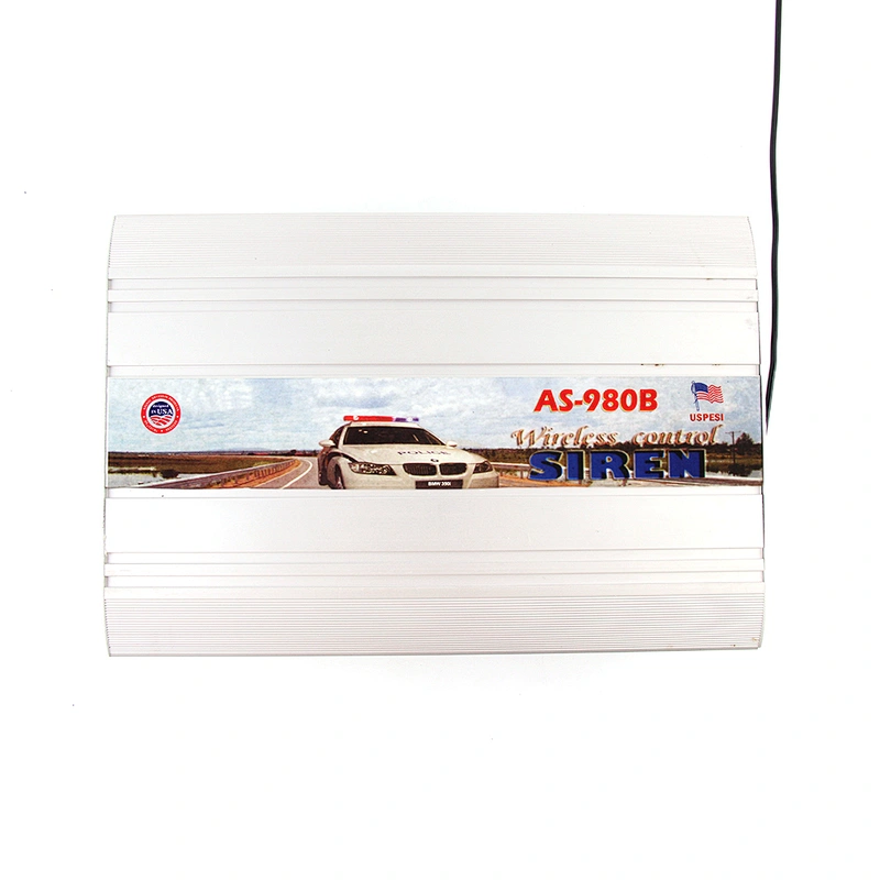 AS980B 200 db 12V 200W  ambulance car electronic siren for alarm