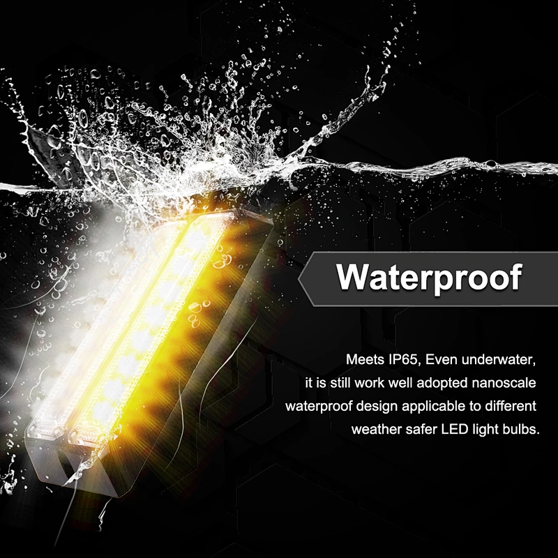 LED- 08L-2 emergency light bars 2 piece grill light