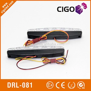 led CIGO factory daytime running lights 12V drl led headlights 12PCS led cars with daytime running lights