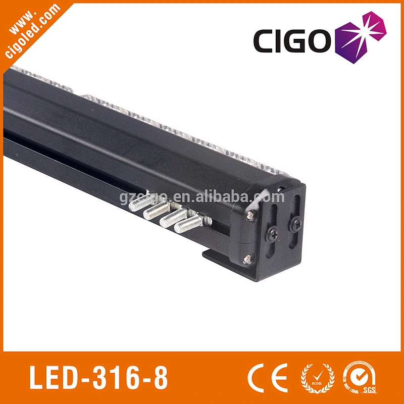 LED-316-8 led emergency strobe lights 12V police emergency lights 48W security strobe lights for cars