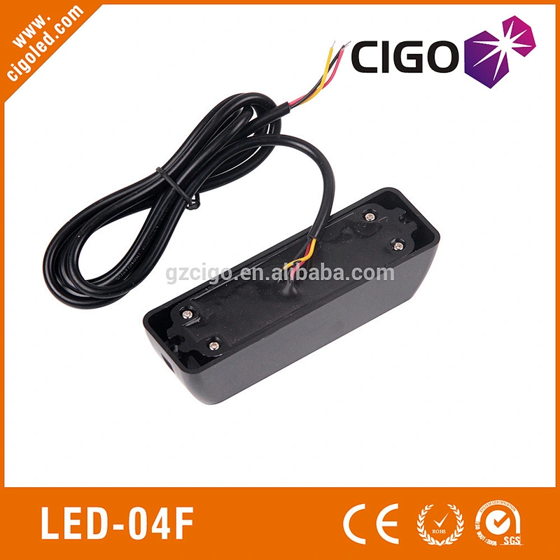 LED-04F led warning light 12V green led warning strobe light 4W led traffic warning light any color commission