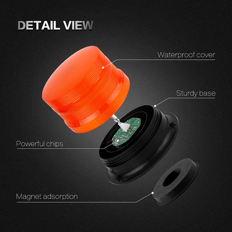 HS-51067M beacon led light police lights emergency vehicle lights
