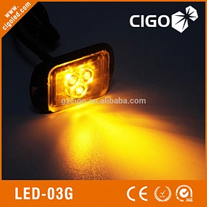 LED-03G emergency warning lights for vehicles high power 9W small led emergency lights emergency flashing lights for cars