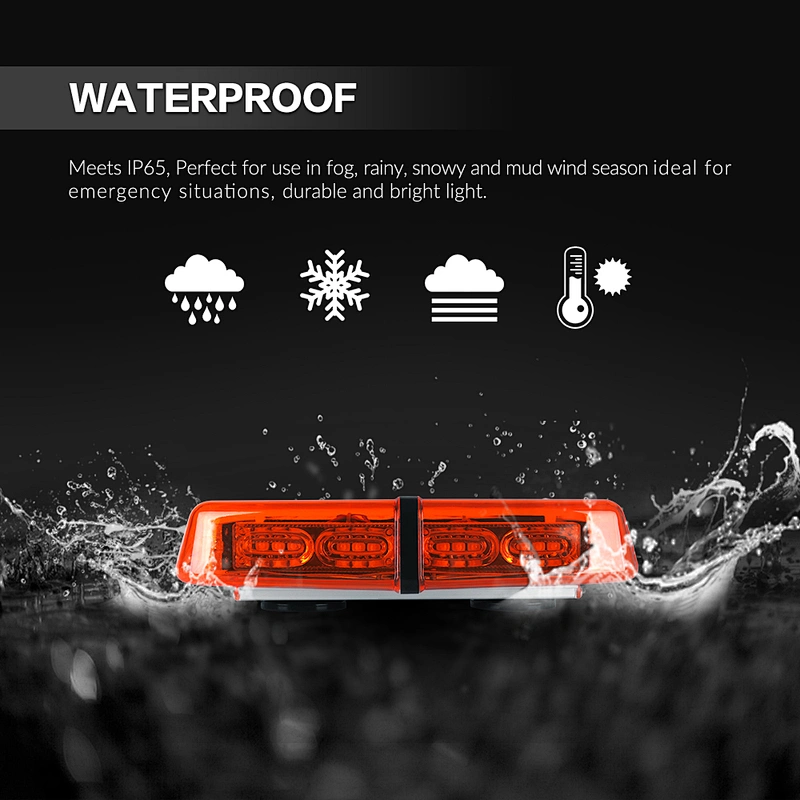 New model LED- 682 led auto emergency police lightbar