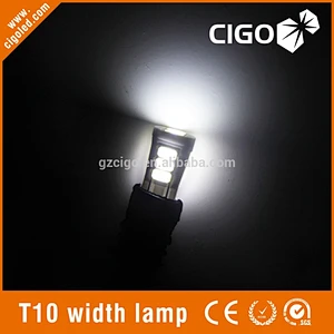 2016 High Power T10 8SMD 5730LED 5w5 canbus auto led bulb for automobile