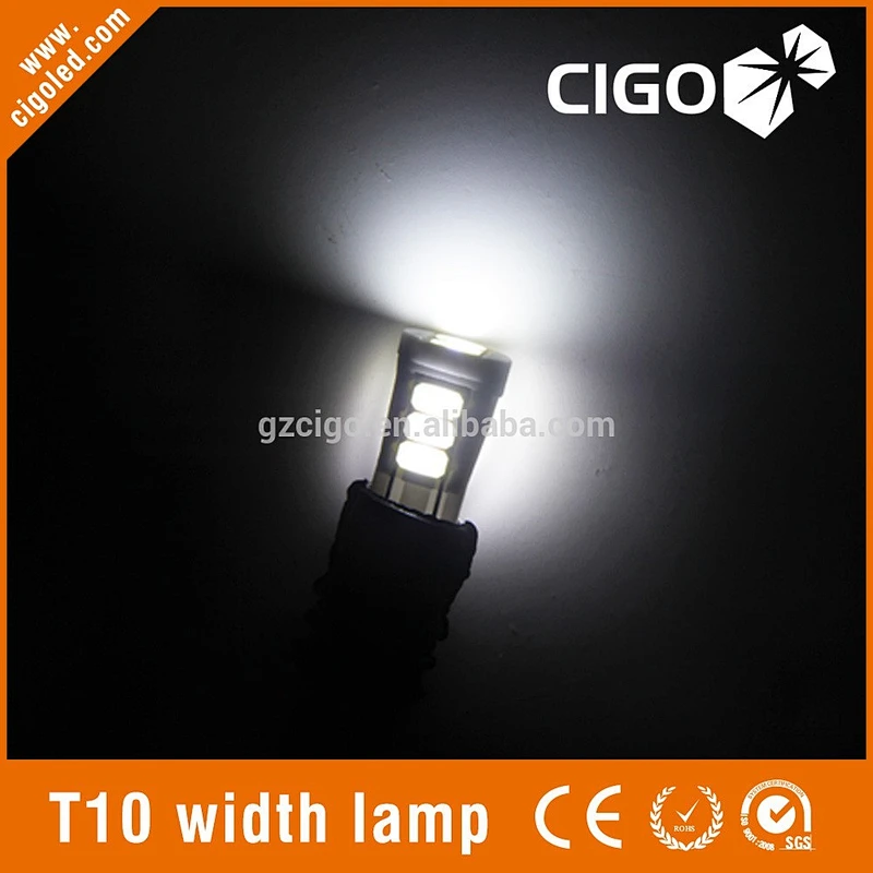 2016 High Power T10 8SMD 5730LED 5w5 canbus auto led bulb for automobile