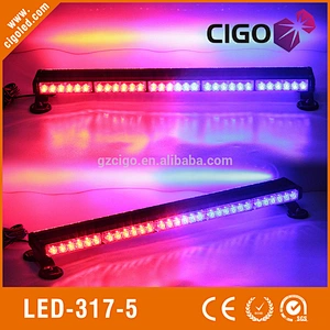 amber strobe lights 12V led lights emergency vehicles 60W emergency vehicle light bar