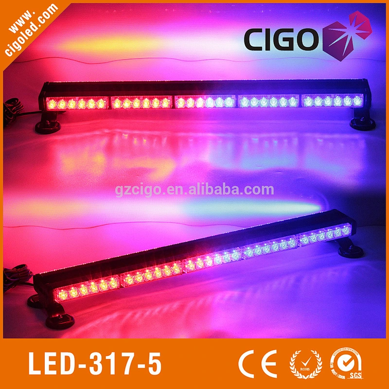 amber strobe lights 12V led lights emergency vehicles 60W emergency vehicle light bar
