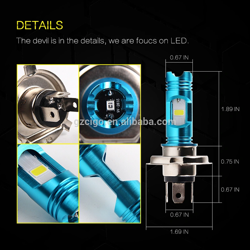 RTD-M11G-H4 motorcycle led light kits red led lights for motorcycle motorcycle with led lights