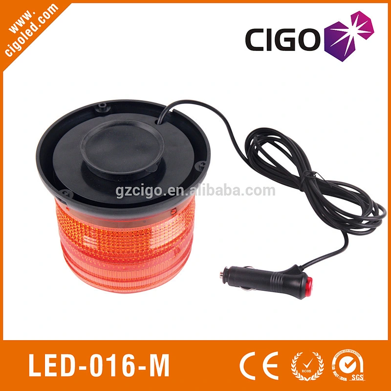 LED-016M roof mounted amber flashing lights 12V amber led flashing lights 11strobe patterns from magnetic strobe light