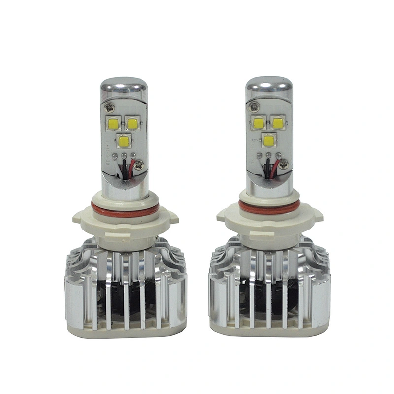 LED-V6-9004 led headlamp bulbs 6000K 12-24V led car headlight conversion 30W vehicle headlights