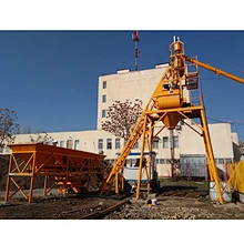 HZS35 concrete batching plant