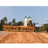HZS90 concrete batching plant