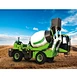3.5m3 mobile self loading concrete mixer