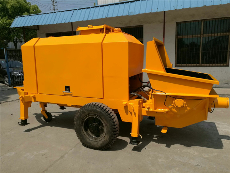 Mini diesel concrete pump in Philippine