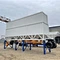 100t horizontal cement silo