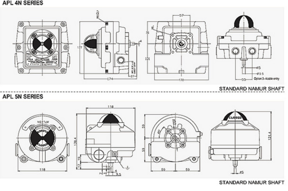 limit switch box