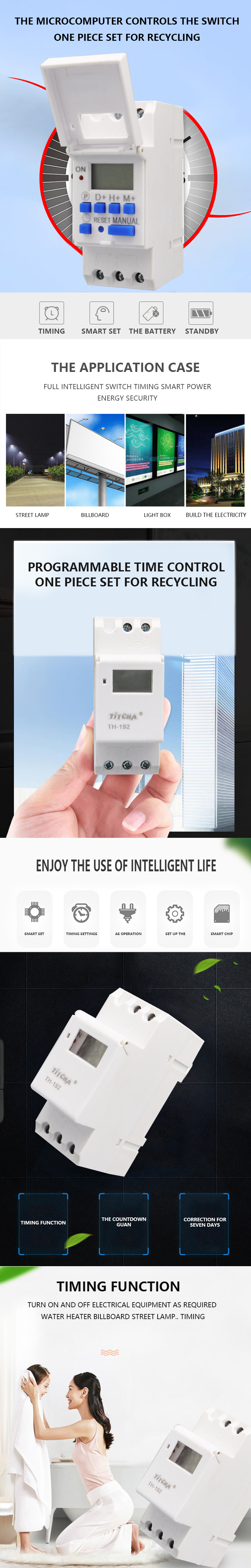 weekly digital timer switch