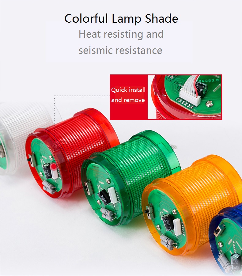 Stack warning light
