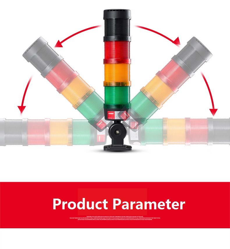 Stack warning light