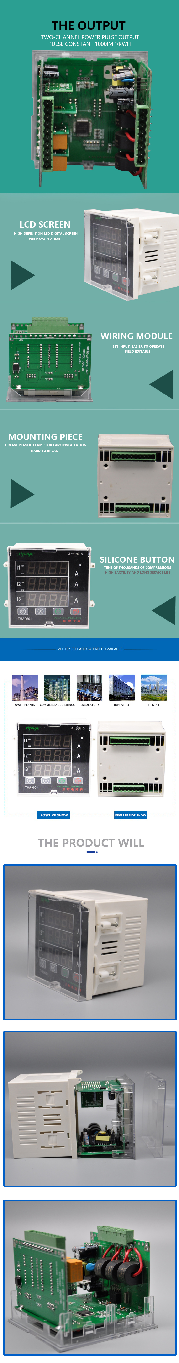 digital 3 phase voltmeter