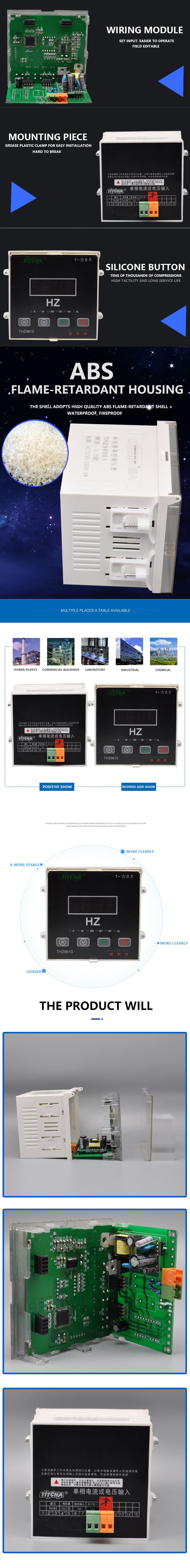single phase HZ meter