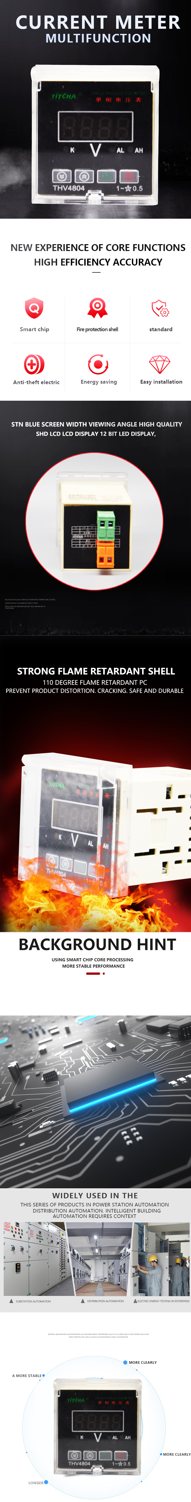 single phase digital voltmeter